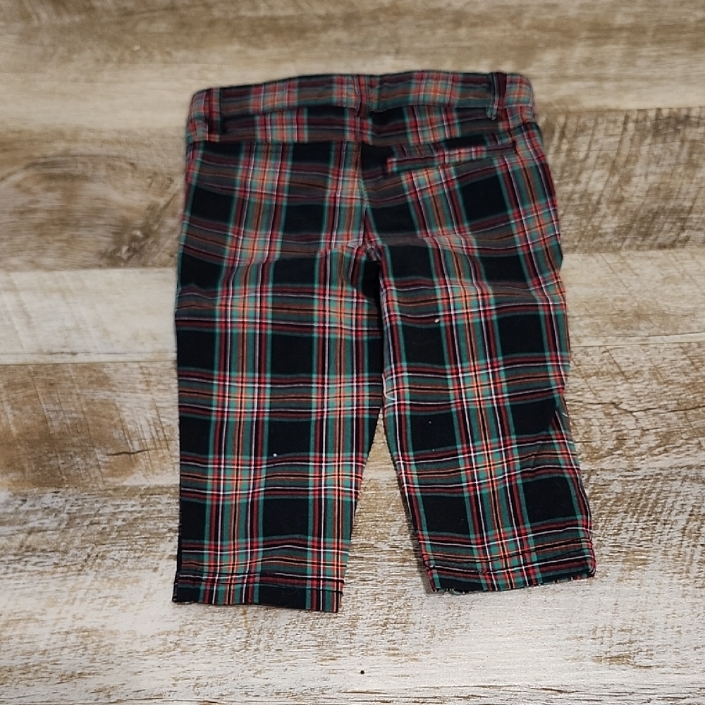 Cat & Jack Red and Black Formal Pants - Picture 6 of 9